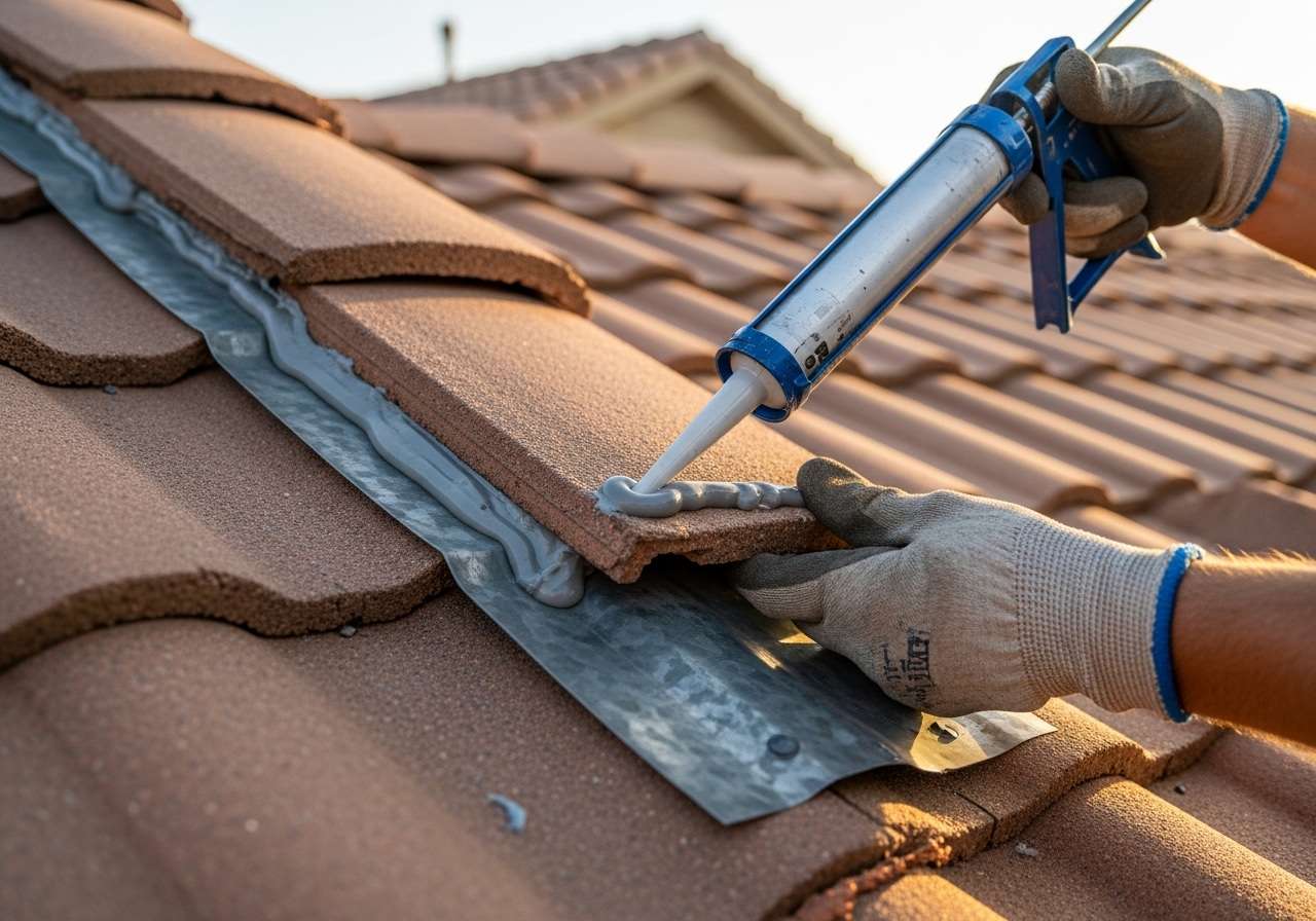 Tile roof repair in Augusta Ranch