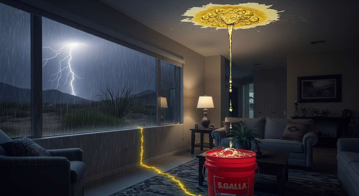 Emergency ceiling leak repair Phoenix