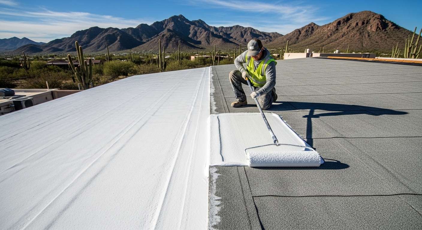 Foam Roof Recoating Arizona