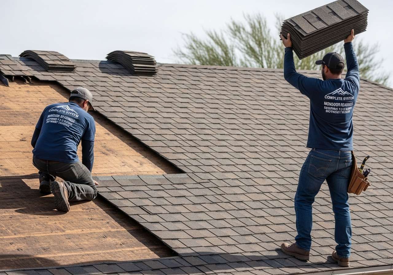 Roof repair in Marana