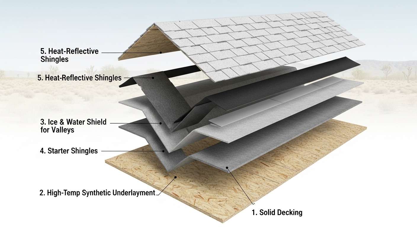 Roof replacement components