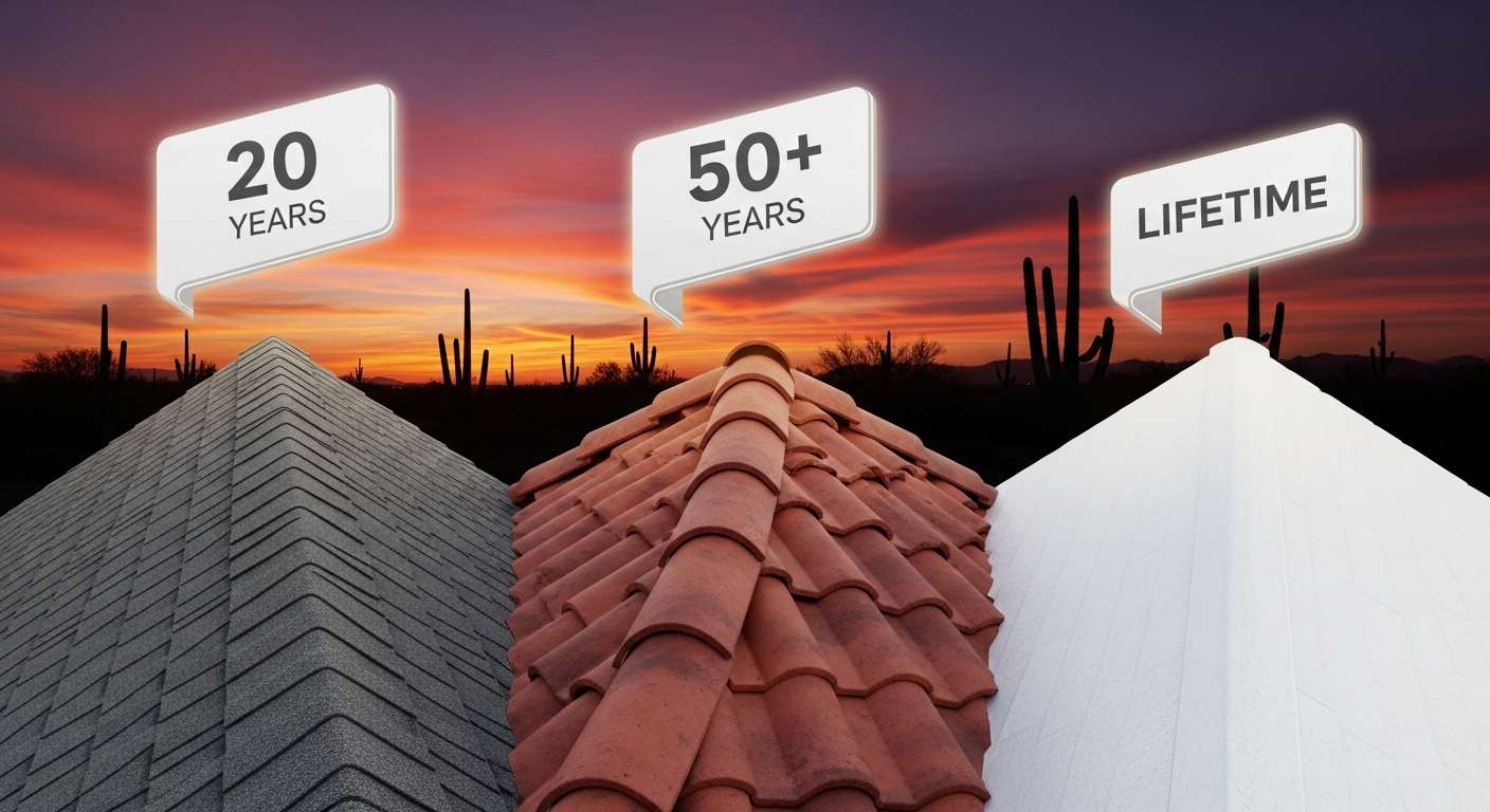 Tile vs Shingle vs Flat Roof Phoenix
