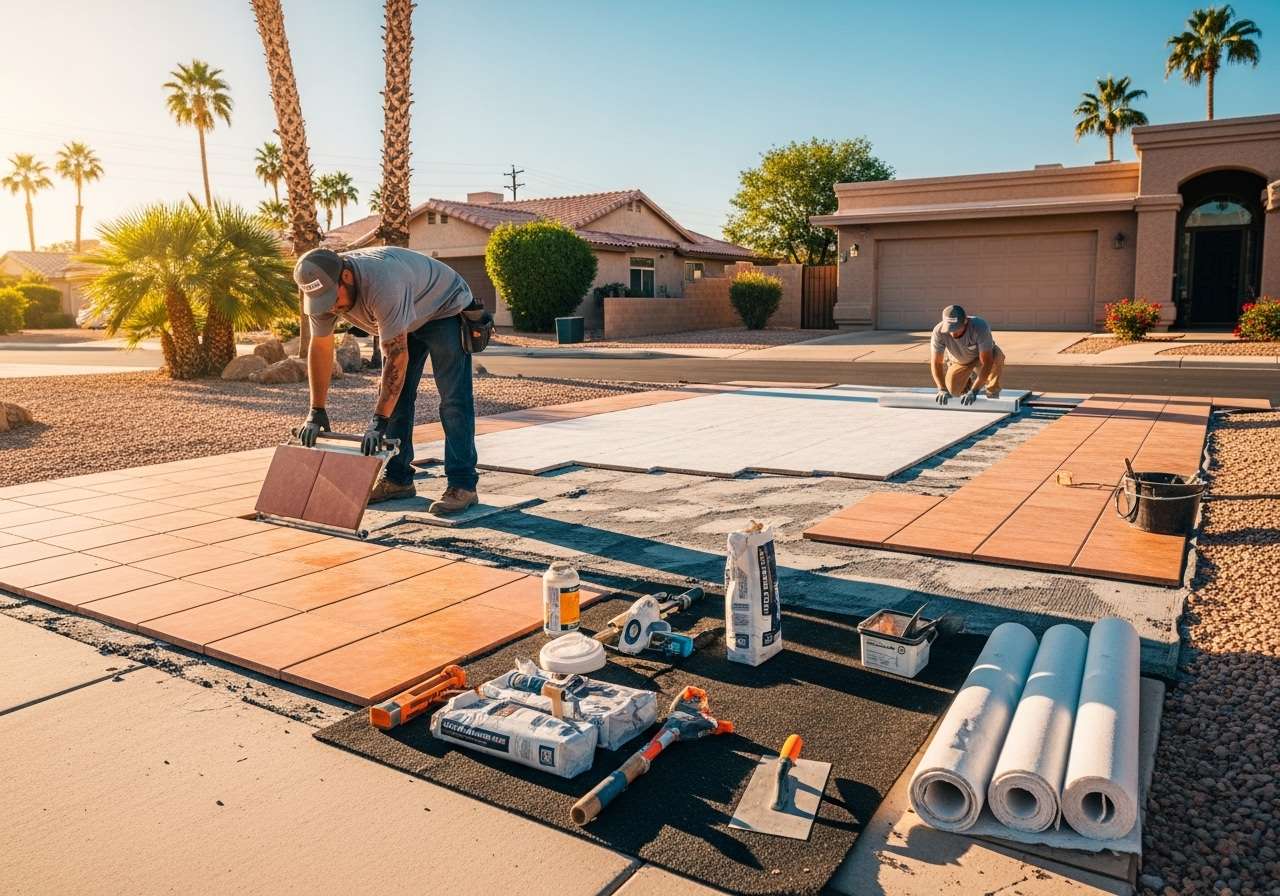 Roof replacement in Sun City