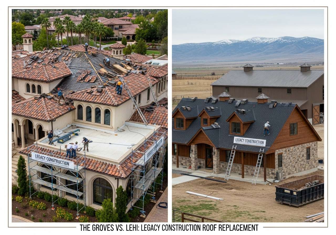Tile and flat roof repair in Tanque Verde