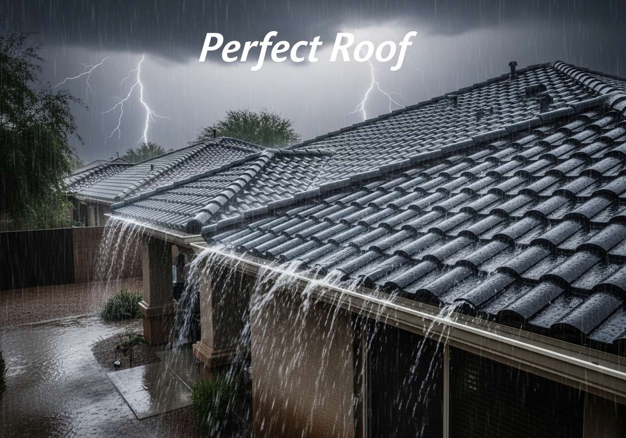 TPO roof installation